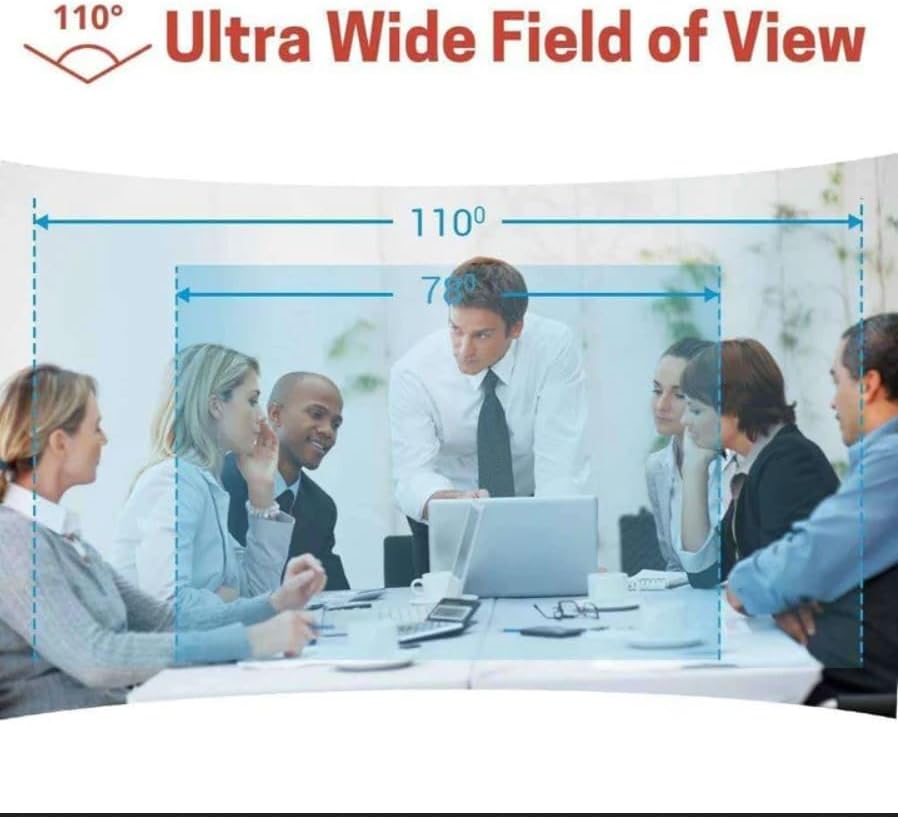 NexiGo N60 1080P Webcam with Microphone, Adjustable FOV, Zoom, Software Control & Privacy Cover, USB HD Computer Web Camera, Plug and Play, for Zoom/Skype/Teams, Conferencing and Video Calling - Image 10